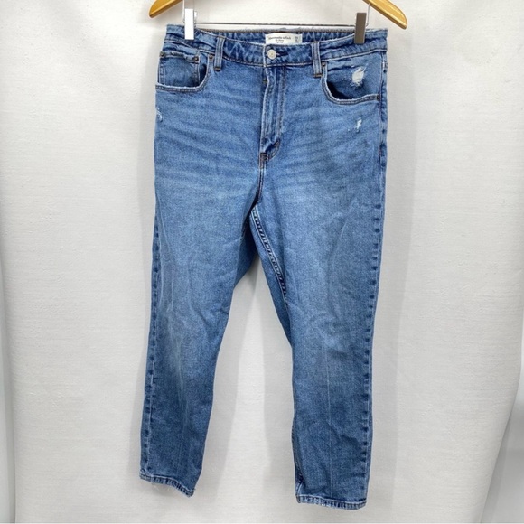 Abercrombie & Fitch The Skinny High Rise Curve Love Jeans 8/29 - Picture 1 of 8